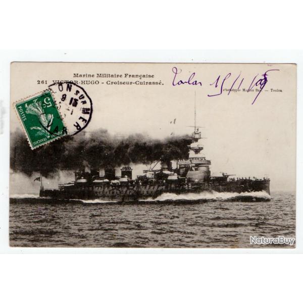 CPA - Marine Militaire Franaise - VICTOR - HUGO - Croiseur - Cuirasse N286