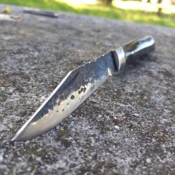 Couteau de poche style Alpin  Brut de forge, 21,5 cm.