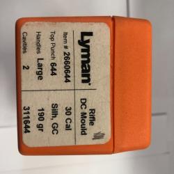 MOULE  A  BALLE LYMAN  CAL 30 - 190 GRS