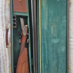 Vends juxtapose AYA platine calibre 12/70 très bon état bois gradé 5 extracteur  canons 71 demi full