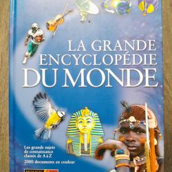 Livre // La grande encyclopédie du monde // Rouge & Or