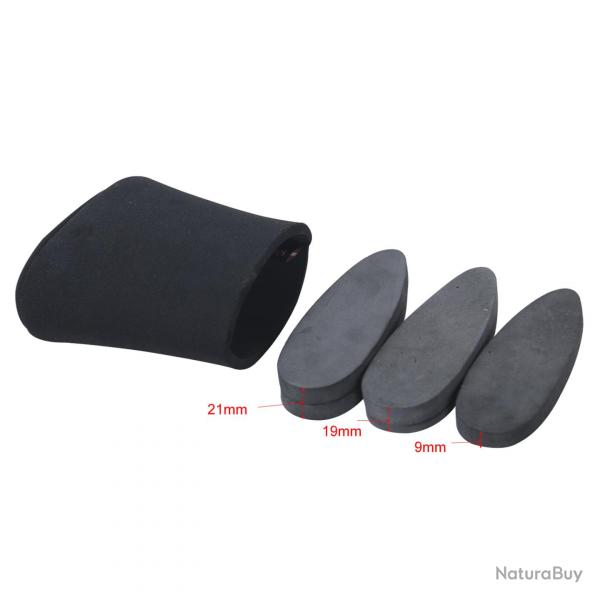 SABOT ANTI-RECUL EN NOPRNE + 3 INSERTS - LIVRAISON GRATUITE