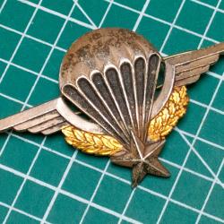 BREVET PARACHUTISTE MATRICULE, REGRAVE, DRAGO ROMAINVILLE PERIODE GUERRE D'ALGERIE