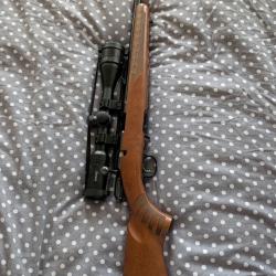 Carabine Ruger americain Rimfire Bois - Cal. 22 LR