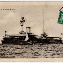 CPA - Marine Militaire Française -  LE FORMIDABLE N°133