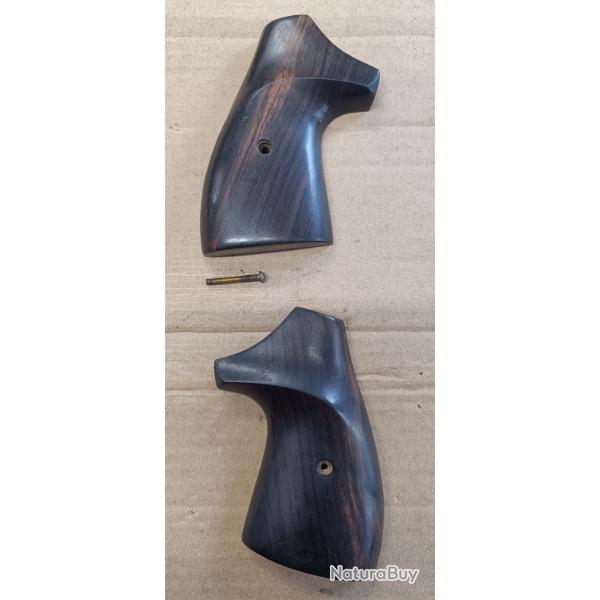 plaquettes grip poigne smith wesson S&W N Frame square butt (2152)