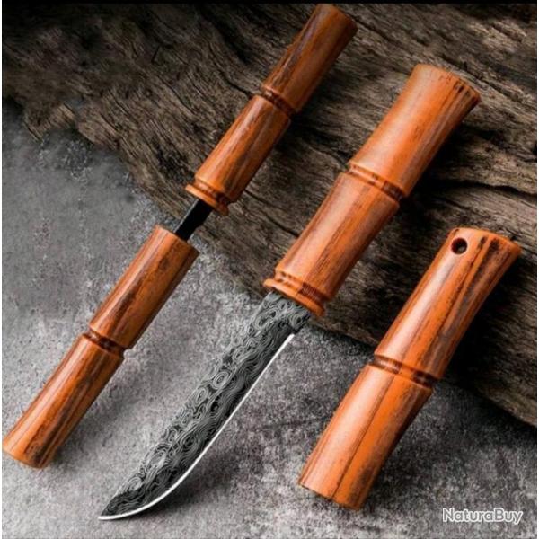 Couteau discret " Le BAMBOU " 1 sans prix de rserve !!!