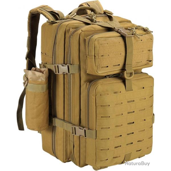 Sac a Dos 45LMilitaire Tactique tanche Molle Camping Pche Chasse Escalade Trekking Randonne
