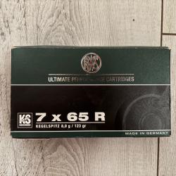 18 balles RWS KS 7x65r 123gr