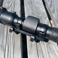 Aimpoint h34s et montage blaser