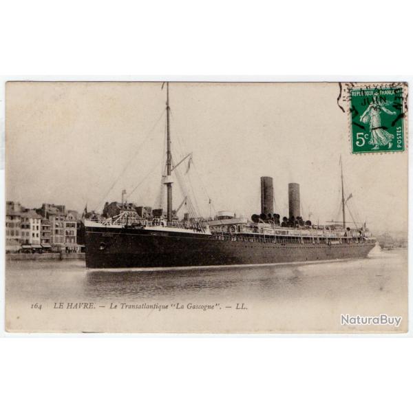 CPA- Marine -Le Havre-Le Transatlantique "La Gascogne"  N016