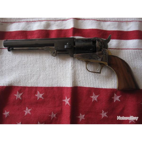 RARE COLT BABY DRAGOON 1848 AVEC SCENE D'ATTAQUE D'INDIENS PAR LES TEXAS RANGERS-CAL 31 -PRE  1851