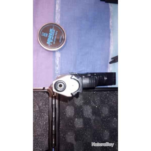 Walther cp99compact bbs trs peu servi avec malette umarex et 3 chargeurs