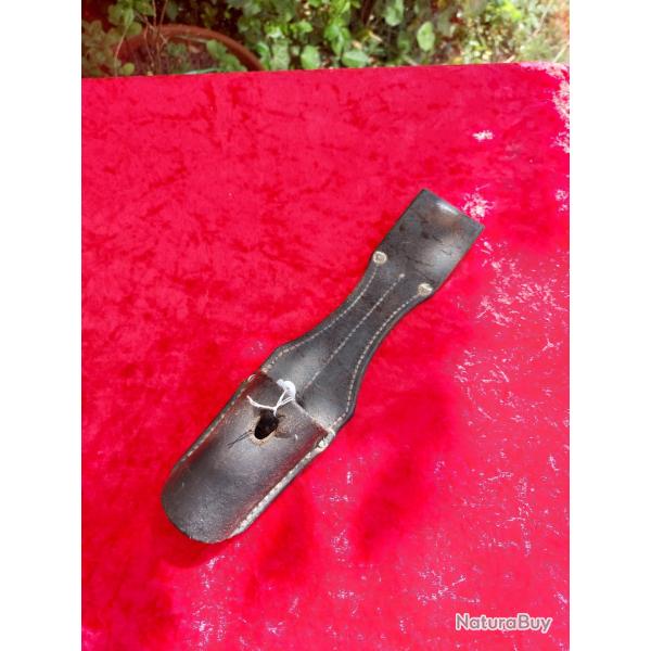 Gousset cuir pour Bao 98K 3 avec marquage et dat 1936