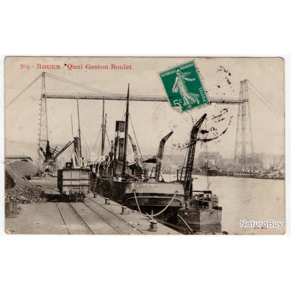 CPA- Marine - ROUEN- Quai Gaston Boulet N239