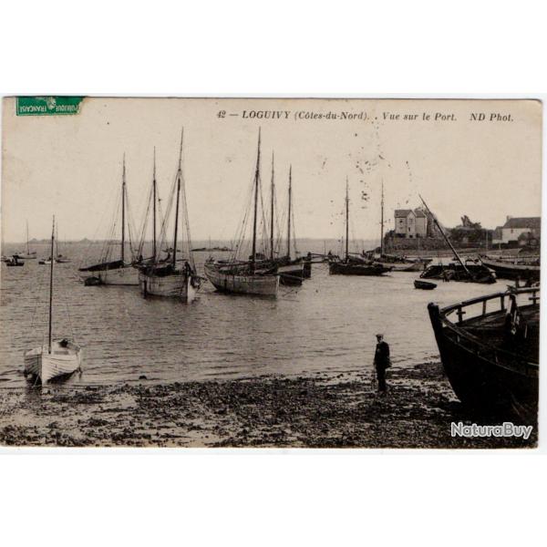 CPA- Marine - LOGUIVY - ( Cote-du-Nord )..Vue sur le Port N094