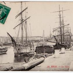 CPA- Marine - NICE- le Port N°106