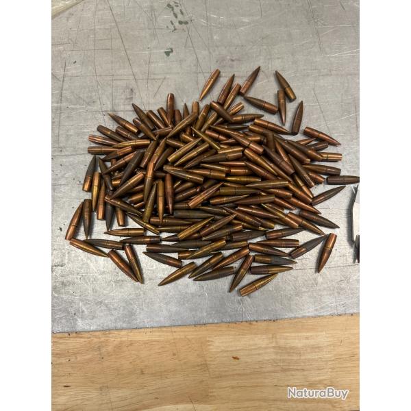 LOT DE 197 OGIVES CALIBRE .321    198 GRS