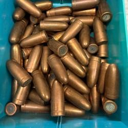 LOT DE 91 OGIVES CALIBRE .483    480 GRS