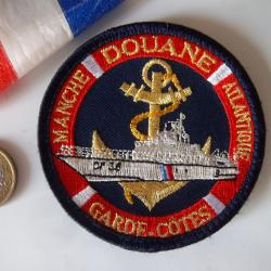 écusson collection douane garde côtes Manche Atlantique