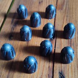 CRANBERRY TWISTED TOP TAK POUR EMBOUT LONG CALIBRE 68 SLUGS Büllets. Par lot de 16.