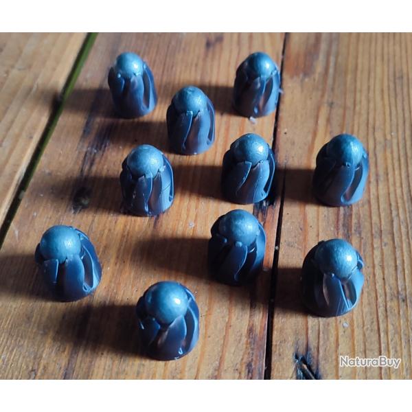CRANBERRY TWISTED TOP TAK POUR EMBOUT LONG CALIBRE 68 SLUGS Bllets. Par lot de 16.