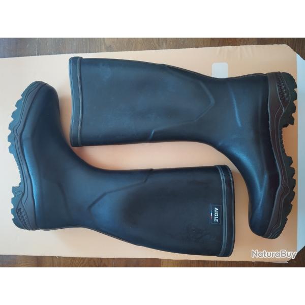 Bottes Aigle Parcours 2 couleur brun taille 45