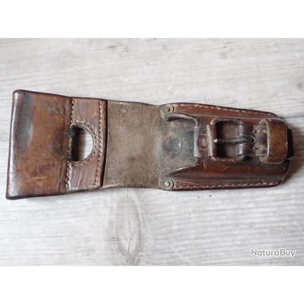 1928 - Porte fourreau pour baonnette suisse Schmidt Rubin 1889, 96/11, 1906, K11 ou k31
