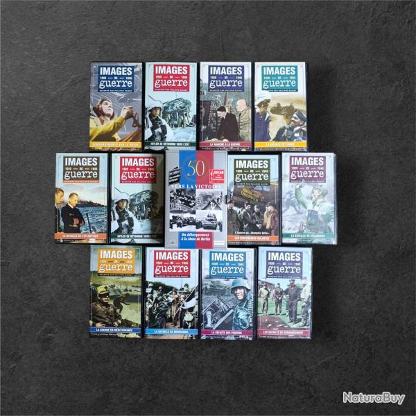 Lot VHS images de guerre