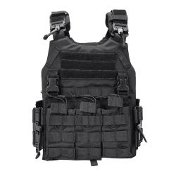 Gilet tactique Shadow Core SINAIRSOFT Molle - Noir