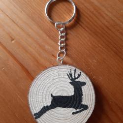 Porte-clés cerf