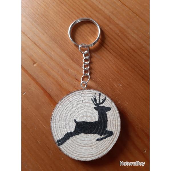 Porte-cls cerf