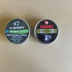 Boites de plombs Stoeger/Gamo
