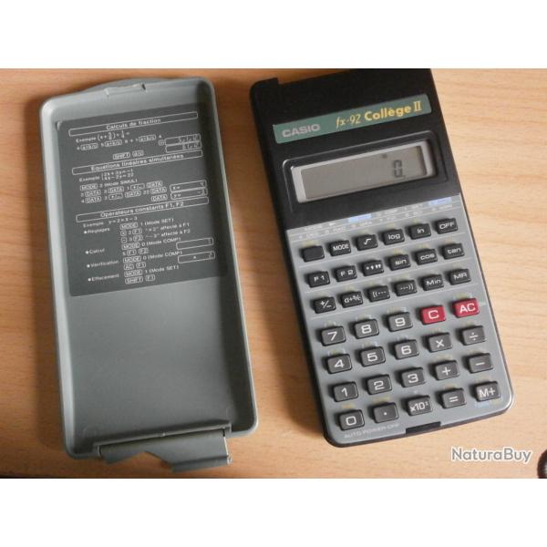 Wyngs Protective Case Black Compatible With Casio Fx-92 Collège