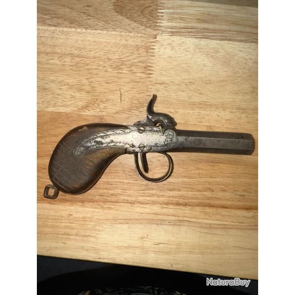 PISTOLET A PERCUSSION ORIGINAL B&CIE
