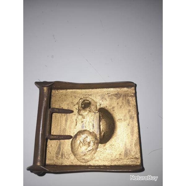 boucle  ceinture allemande  ww1