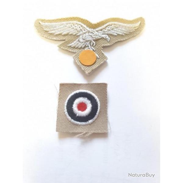 Aigle de calot  avec cocarde Allemand en reproduction  A25
