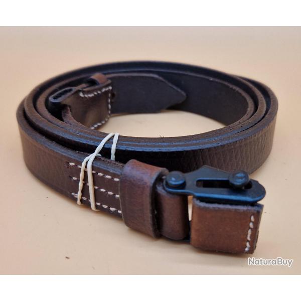 Bretelle cuir MAUSER 98K / STG44 repro