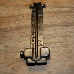 Hausse de MAUSER Kar 98AZ complète avec vis et curseur