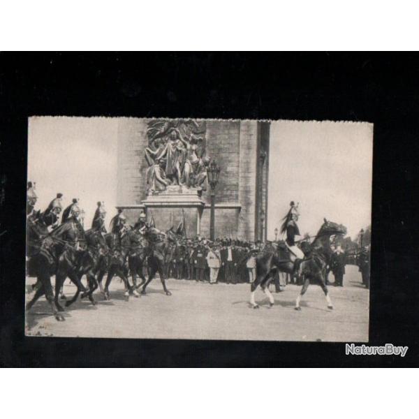 la garde rpublicaine arc de triomphe cpa cavalerie