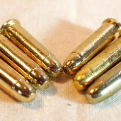 Lot de 6 cartouches munitions balles DENIX Référence 50 - ref EBR24CAD005