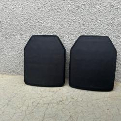 Lot de 2 plaques balistiques Level IV