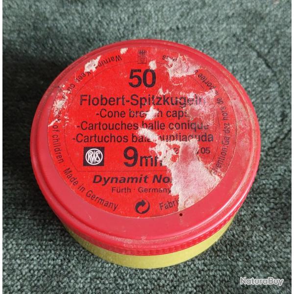 Boite de 45 munitions 9mm flobert