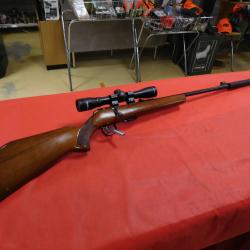 Anschutz model 1450 cal 22lr ,lunette +moderateur ,Occasion sans prix de Réserve