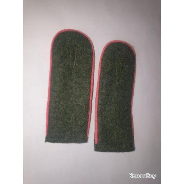 paulettes  vertes et roses  Allemand ww2 A25 2