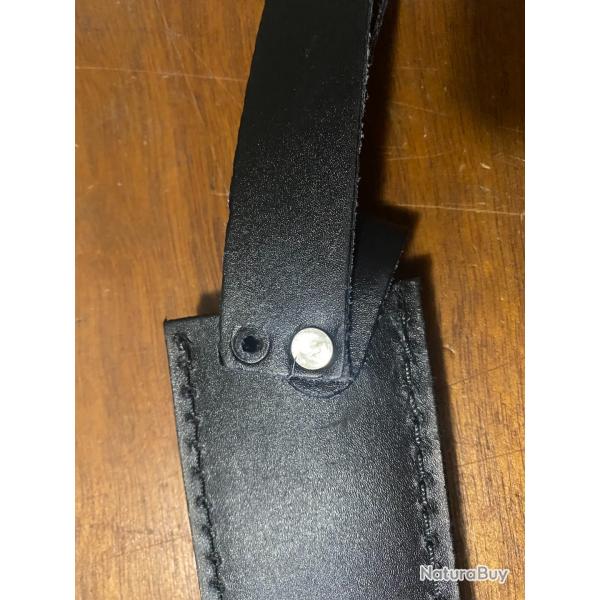 HOUSSE CUIR  POUR DAGUE LAME DE 28 CM 12025