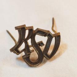 insigne allemand patte d'épaule d'officier des douanes allemandes seconde guerre WWII