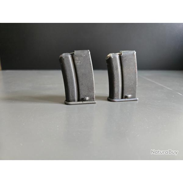 MAS45 2 CHARGEURS CARABINE MAS 45 MAUSER MODELE 45 CALIBRE 22LR 5 coups Cat. C-