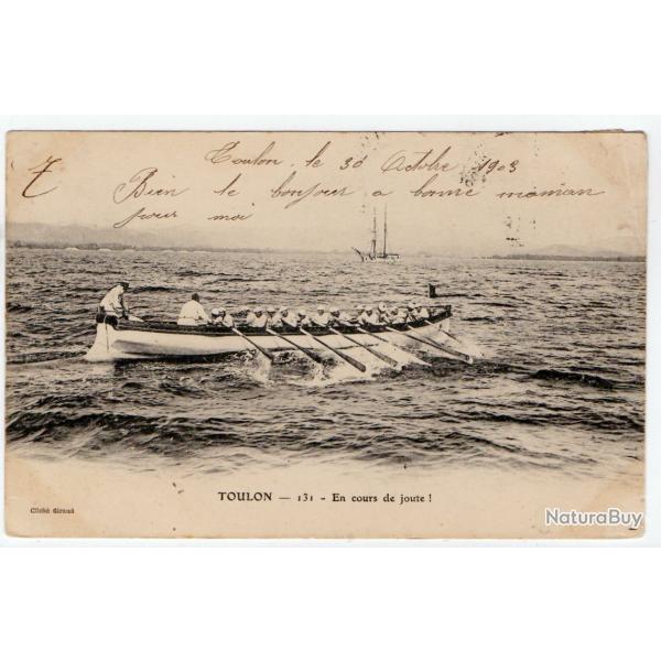 CPA- Marine -TOULON En cours de joute N1170