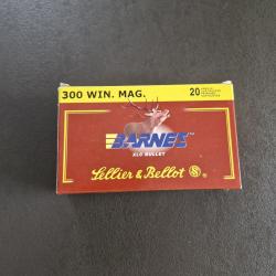 Munitions 300 WM Sellier Bellot BARNES XLC